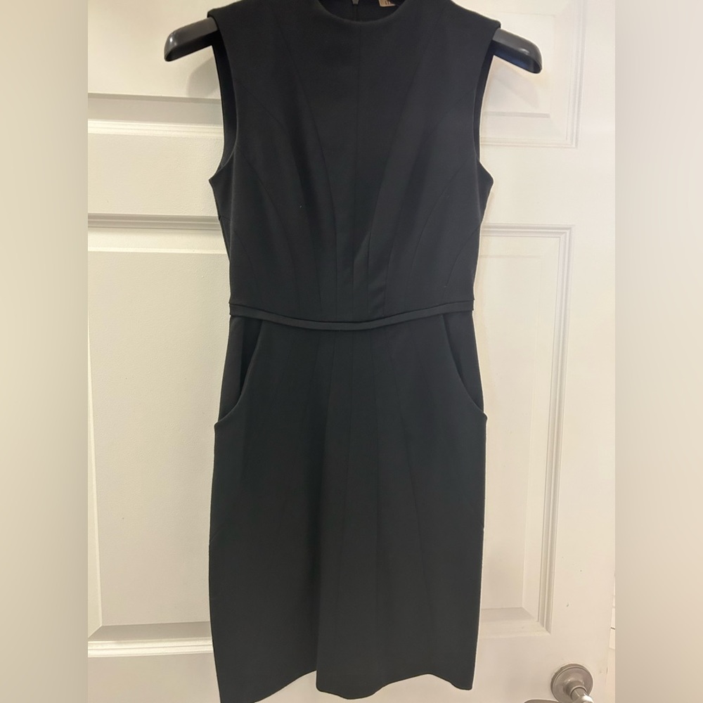 Black dress Manoukian size Xxs French sizing